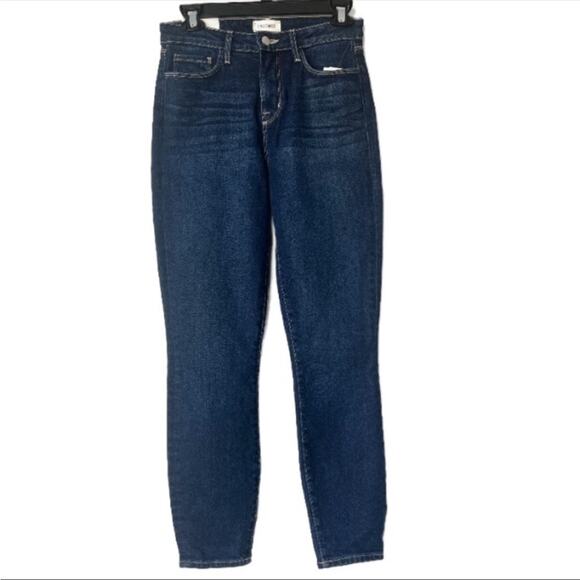 L’AGENCE Margot High Rise Skinny Blue Jeans Size 26 - Picture 2 of 9